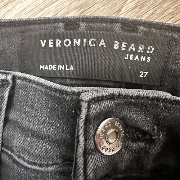 Veronica Beard Leena Bootcut Jean, Raw Hem - Picture 6 of 8